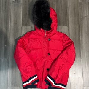 Tommy Hilfiger Red and Blue Jacket
